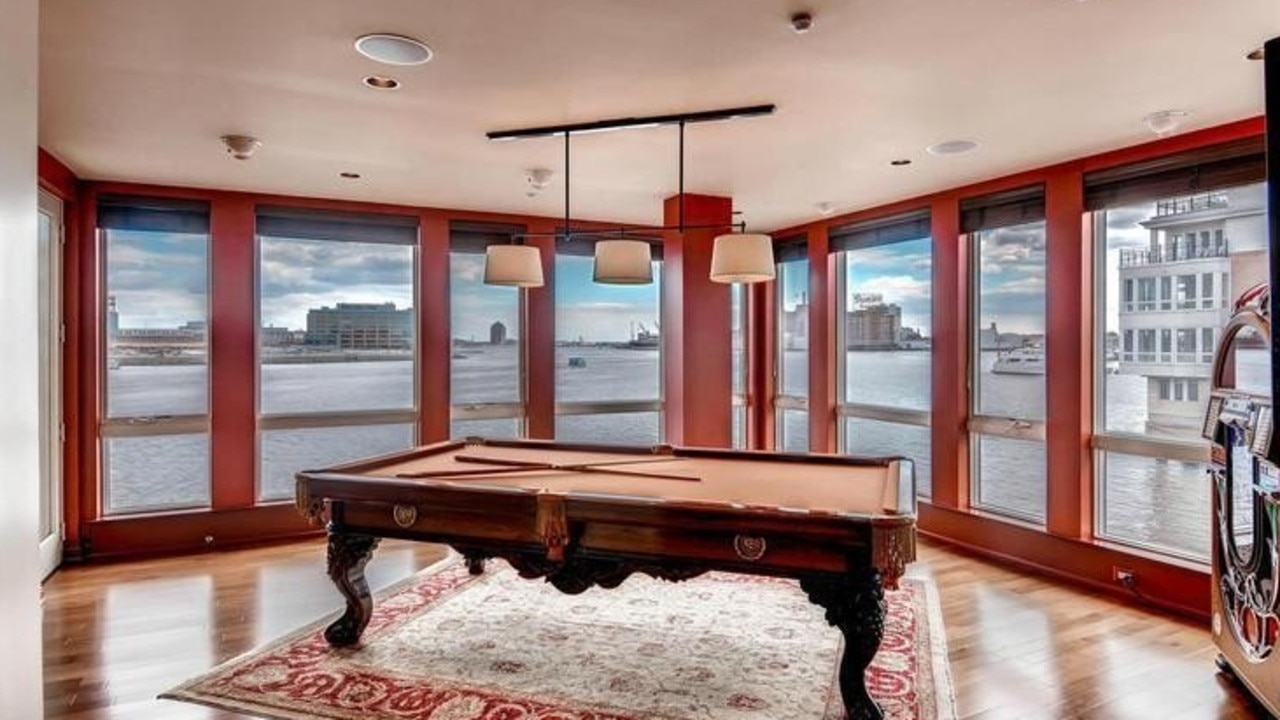 A billiard room. Picture: Realtor.com