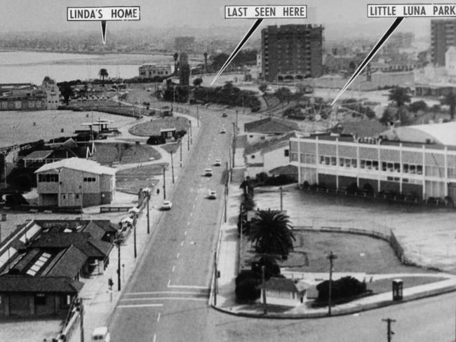 The foreshore as it appeared in 1968.