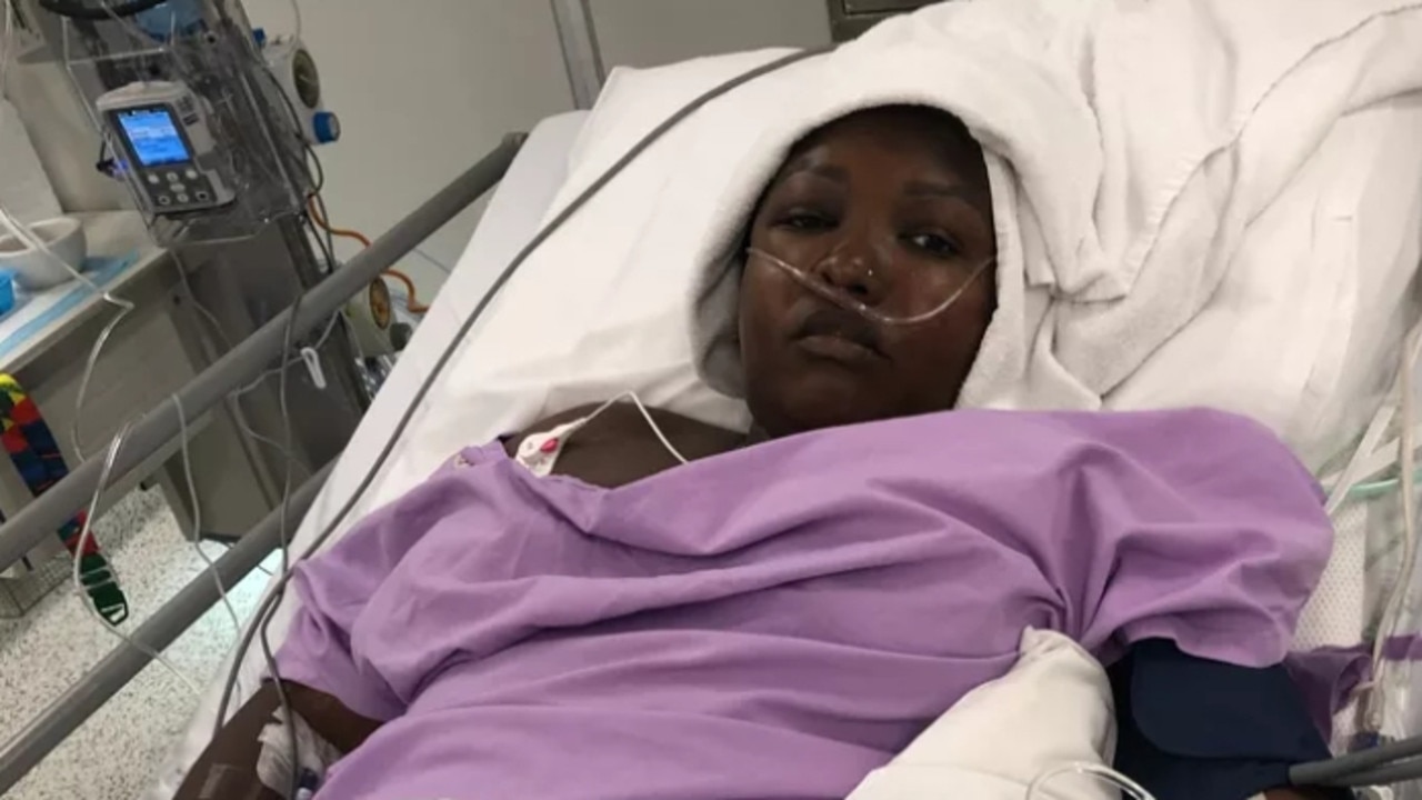 Winnie De Silva has woken in hospital on the Gold Coast. Picture: GoFundMe page