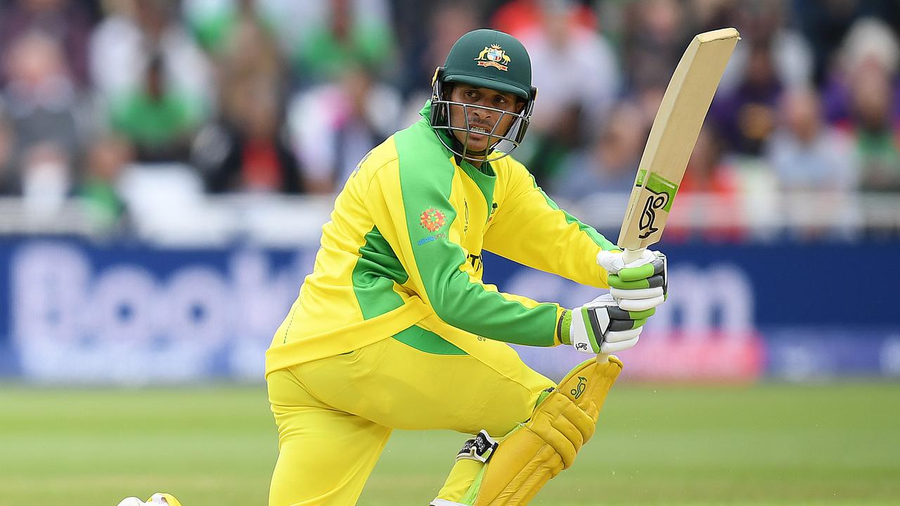 Usman Khawaja is happy to slide up and down Australia’s batting order.