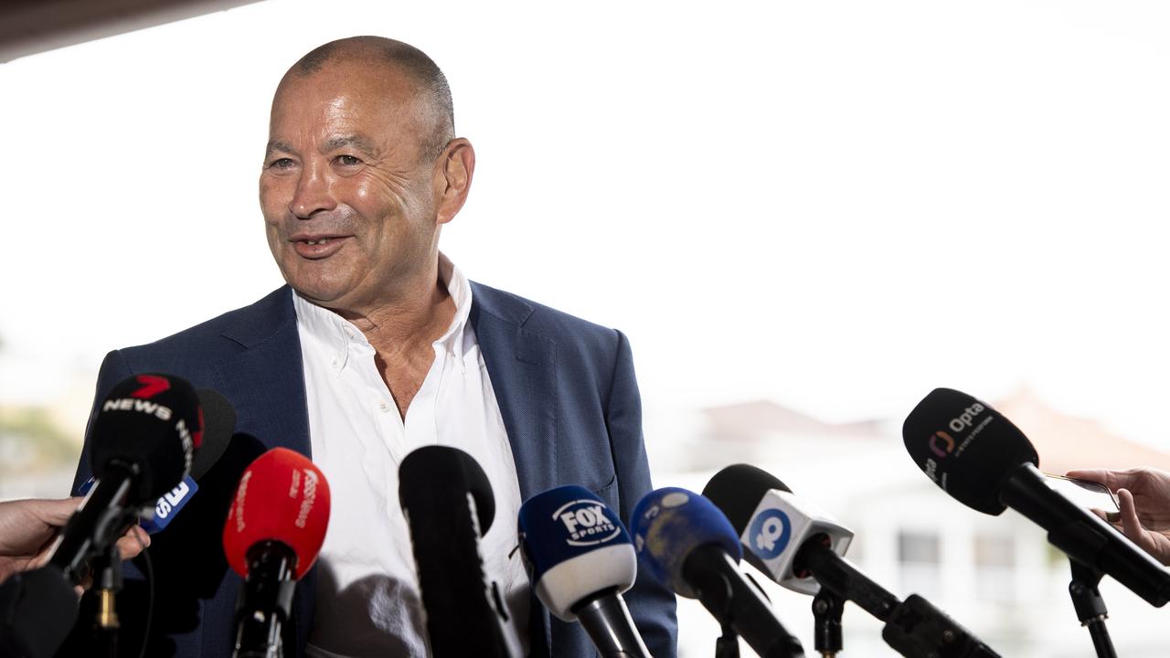 Eddie Jones last week said he was committed to Australian rugby. Picture: NCA NewsWire / Monique Harmer