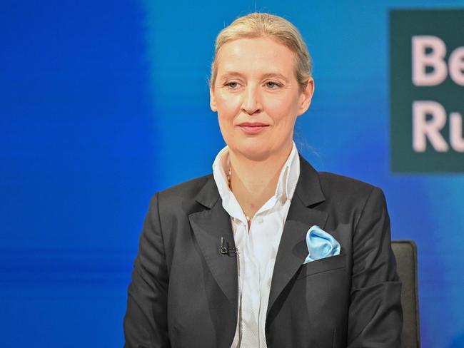 Alice Weidel, co-leader of Germany's far-right Alternative for Germany, is celebrating a huge gain. Picture: AFP