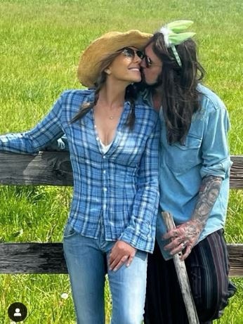 She turns 60 in June but English actress and model Liz Hurley showed she is still capable of getting the whole world talking when she seemingly went public with a new romance with country music legend Billy Ray Cyrus this week. Picture: Instagram