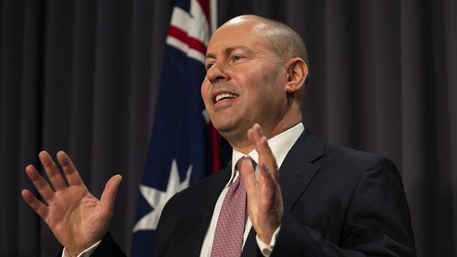 Treasurer Josh Frydenberg. Picture: NCA NewsWire / Martin Ollman