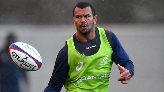 Kurtley Beale has escaped punishment despite RA having no knowledge of the video prior to its release. Picture: Getty