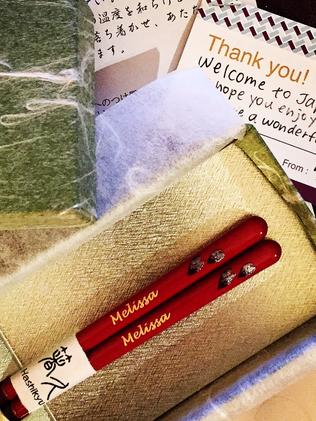 The attention to detail is everywhere: the Mercure hotel even welcomes you with personalised chopsticks!