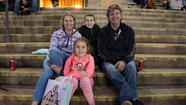 James, Raelean, Eli and Kirra Morrison at the Gympie Show, Thursday May 18, 2023 Picture: Christine Schindler