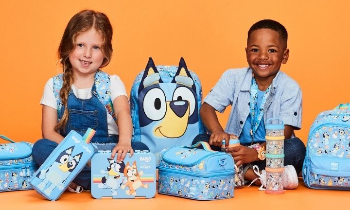 Smiggle - Did you hear? Our Bluey collection is now 20% off! Take your fave  heelers Bluey and Bingo home and wherever you may go with our bento  lunchbox, drink bottle, double