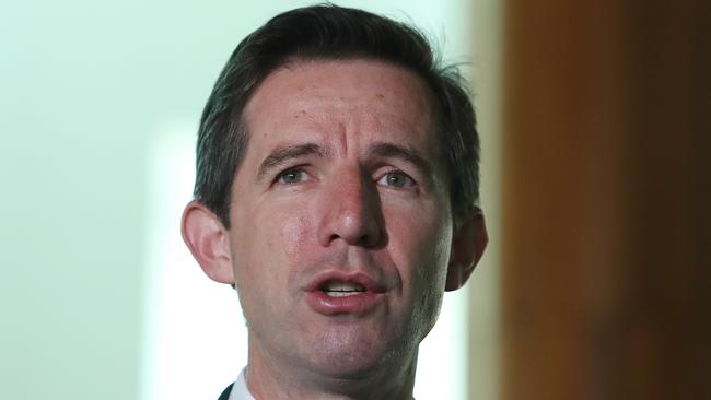 Minister for Trade, Tourism and Investment, Simon Birmingham. Picture: Kym Smith