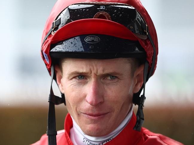 HAWKESBURY, AUSTRALIA - MAY 04:  James Mcdonald riding Schwarz wins Race 7 Workers Club Group Hawkesbury Guineas during "Hawkesbury Cup Day" - Sydney Racing at Hawkesbury Racecourse on May 04, 2024 in Hawkesbury, Australia. (Photo by Jeremy Ng/Getty Images)