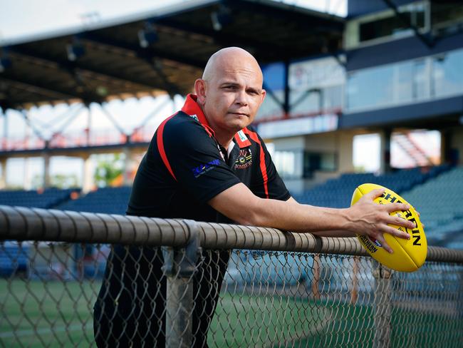 Tiwi Bombers coach Brenton Toy speaks out about a recent suicide that has affected the team.