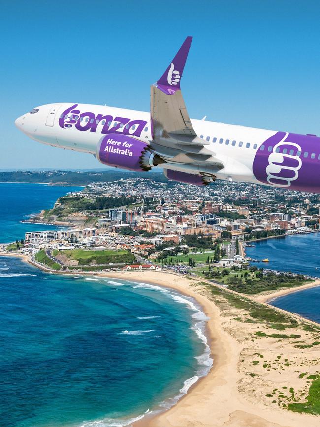 The first flights will take off out of the Sunshine Coast, followed by Melbourne. Picture: supplied