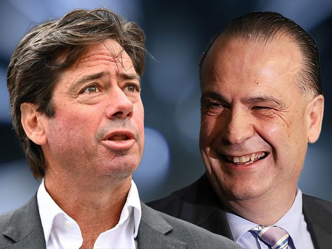 Is Gillon McLachlan about to take on Racing NSW supremo Peter V’Landys in racing?