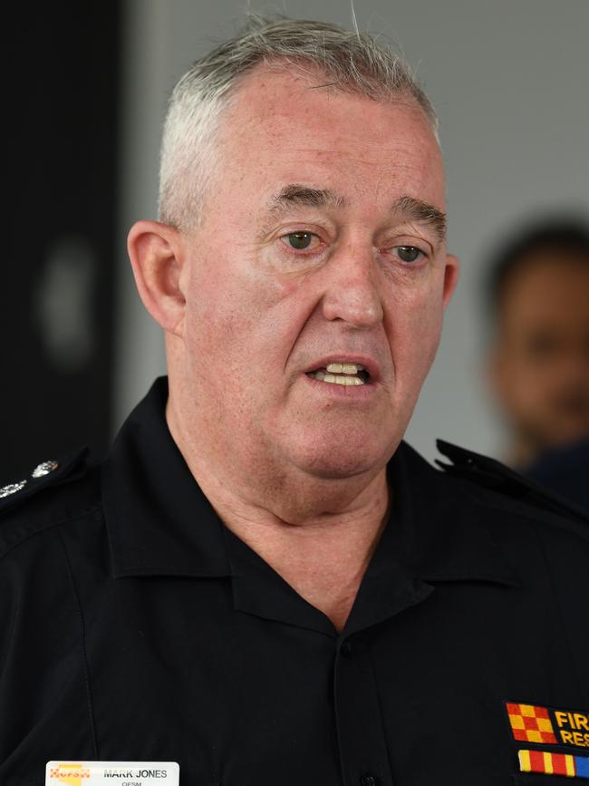 CFS Chief Officer Mark Jones has resigned. Picture: Naomi Jellicoe