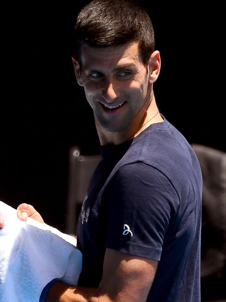 Tennis world number one Novak Djokovic is still awaiting his final fate. Picture: William West/AFP