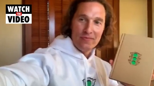 Matthew McConaughey announces new memoir 'Greenlight'