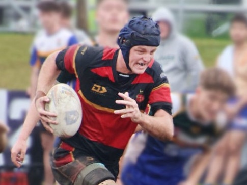 Rockhampton Grammar's gun forward Henry Kallquist. Photo: Rachael McDonald