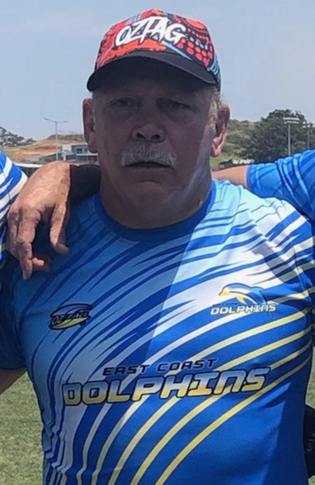 League legend Cliff Lyons is still running around the footy field.