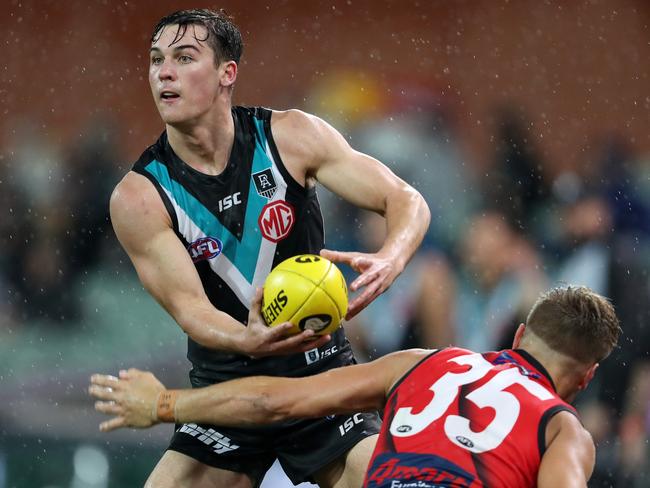 Port Adelaide's Connor Rozee has rediscovered form when it really matters.