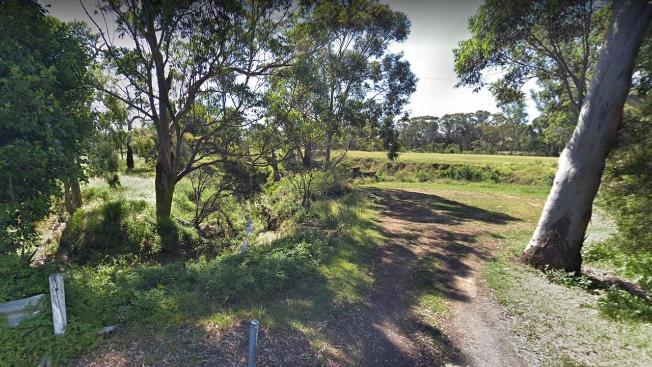 The girl’s body was found in Green Valley Creek off Pitt St in Canley Heights. Picture: Google Maps