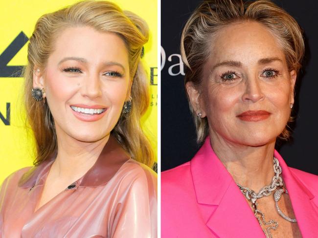 Sharon Stone claims she was unexpectedly cut from Blake Lively's new film.