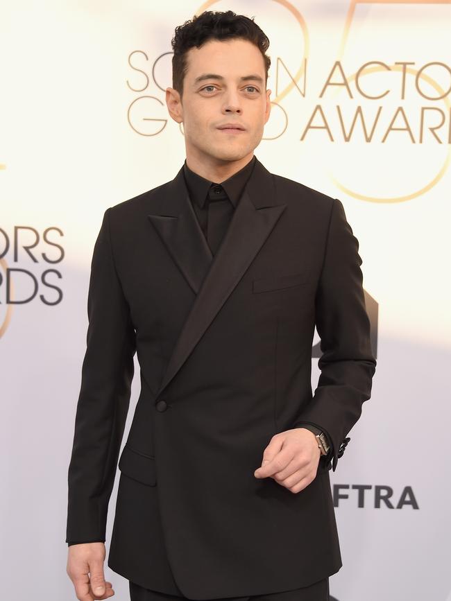 Rami Malek arrives for the 25th Annual SAG Awards. Picture: Getty