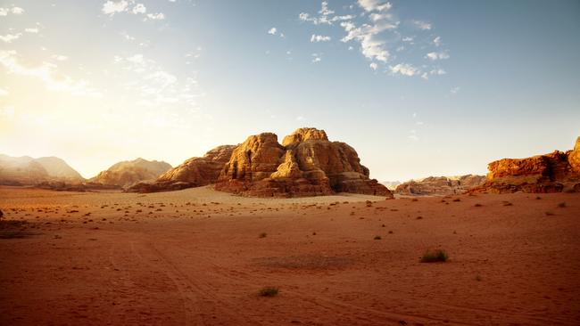 Jordanian dessert at sunrise. Picture: iStock