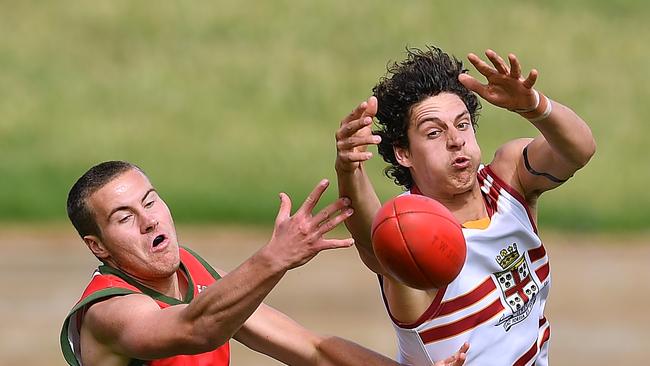 James Borlase (right) had a terrific end to his season. Picture: Mark Brake