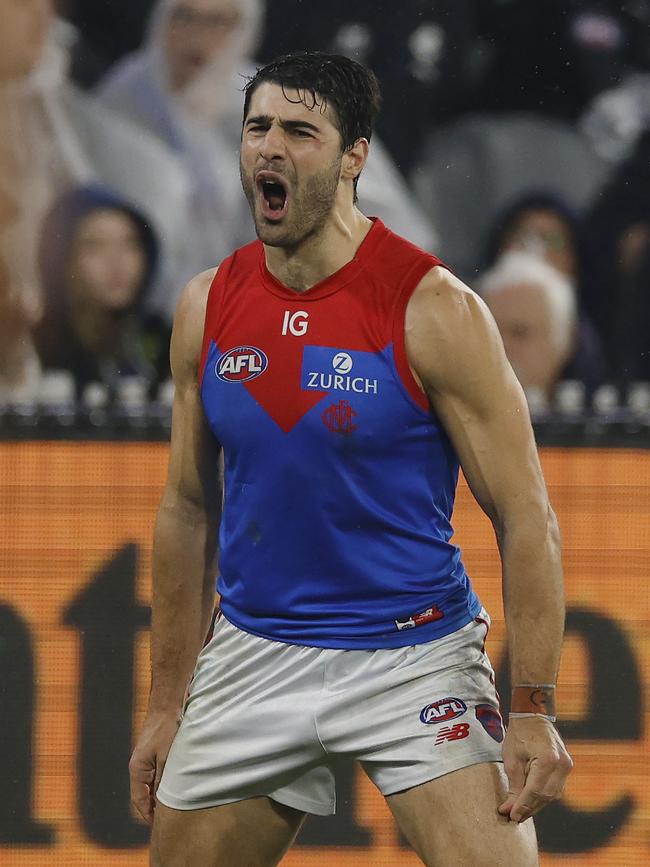 Petracca has since confirmed he’ll be staying at Melbourne in 2025. Picture: Michael Klein