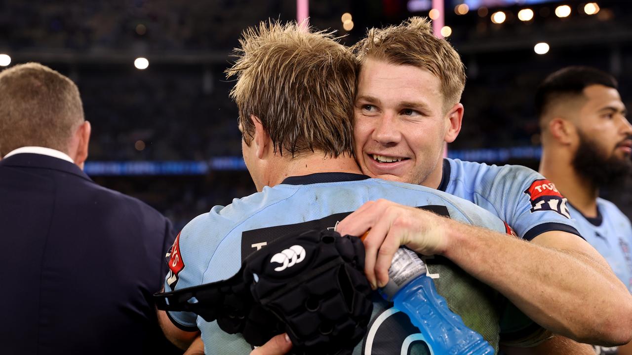 Burton played two games for NSW in 2022. Picture: Mark Kolbe/Getty Images