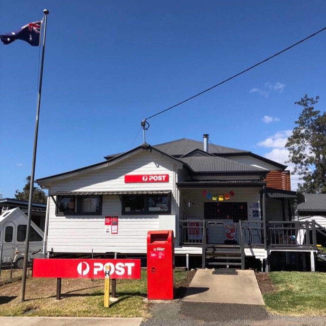 The 100 year old Rathdowney Post Office is up for sale. Photo: Facebook.