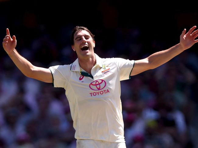 Pat Cummins was happy with a livelier SCG deck. Picture: David Gray/AFP