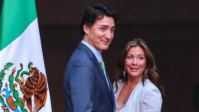 Canadian PM Justin Trudeau and Sophie Gregoire Trudeau are separating after 18 years’ marriage, it was revealed on Thursday. Picture: Getty Images