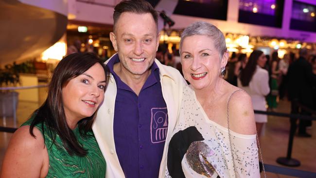 Thea McLeod, Mike Goldman and Tracy LeMin at the Screen Forever SPA Awards at The Star Gold Coast for Gold Coast at Large. Picture, Portia Large.