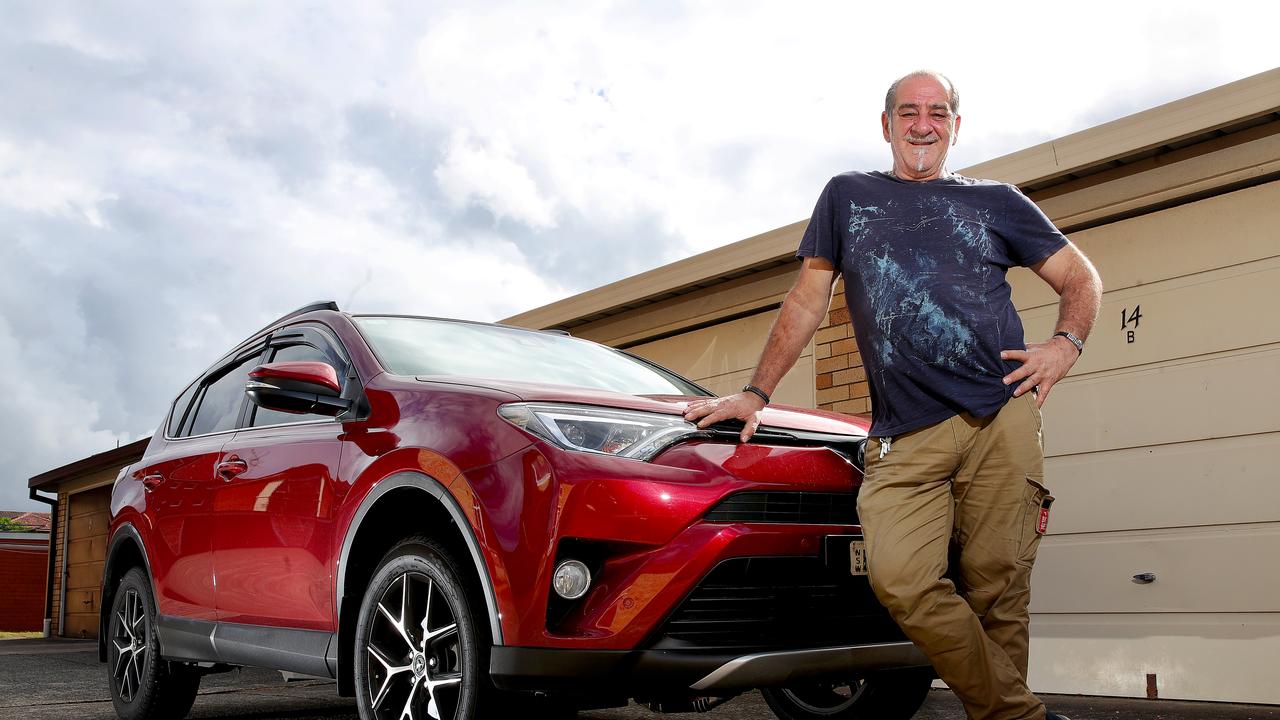 Ramsgate resident Bill Gregory recently bought a second hand Toyota RAV4 off Cars24, a new app and website that specialises in selling used cars. Picture: Toby Zerna