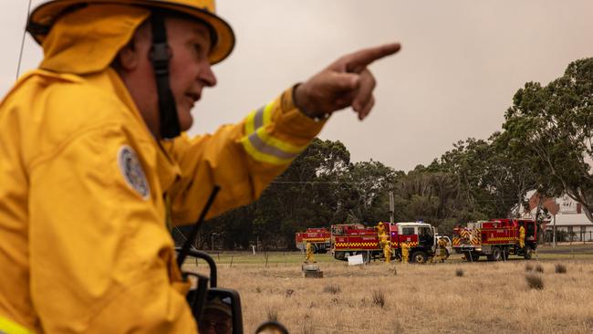 Total fire bans are in place across Victoria on Thursday. Picture: NewsWire / Diego Fedele