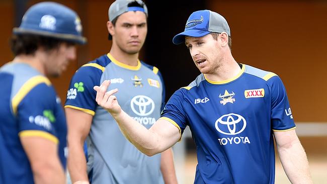 Michael Morgan during Cowboys training.