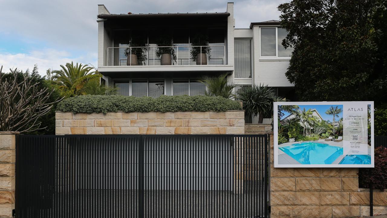 The rate of growth in house prices in November was the slowest since January. Picture: Gaye Gerard/NCA NewsWire