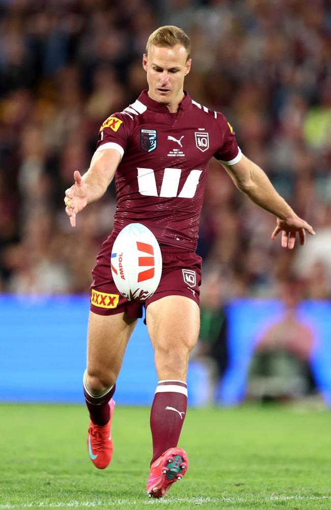 Daly Cherry-Evans’ glittering Origin career is all-but over with the Maroons skipper set to be axed. Picture: Chris Hyde/Getty Images