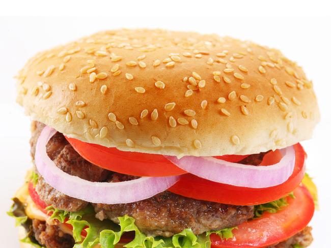 Burger. Hamburger. Generic image.