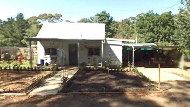 Google Street View of the cottage in 2008. Picture: Supplied