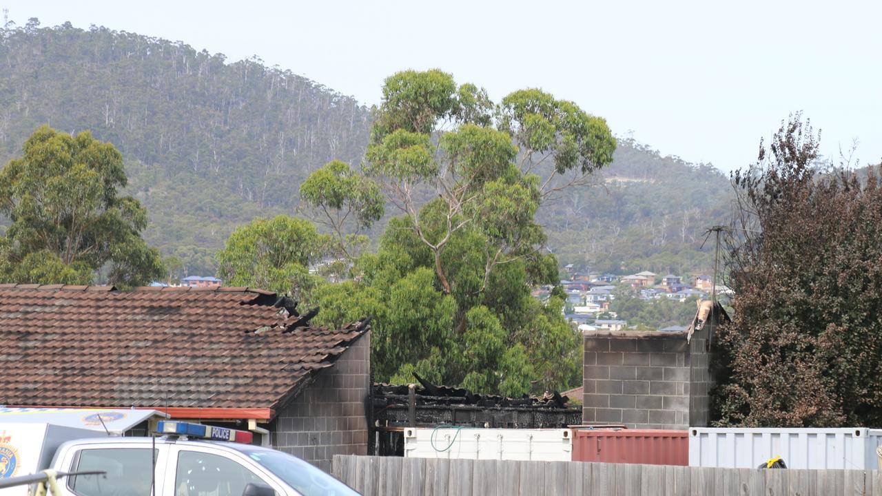 Emergency services respond to fatal fire at Benboyd Circle Rokeby on 19 January 2025. Picture: Elise Kaine