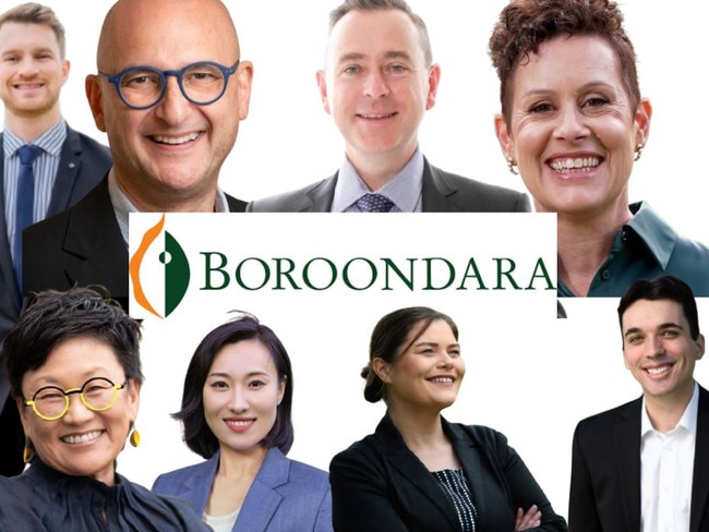 Boroondara Council candidates for the 2024 Victorian Council Elections. Picture: Supplied.