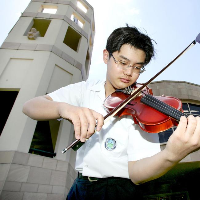 Violinist David Ma