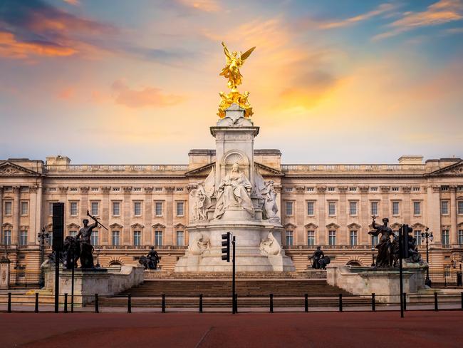 Heart of London … the Victoria memorial in front of Buckingham Palace.