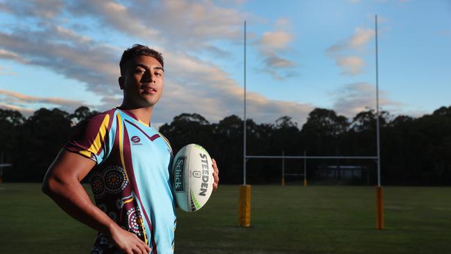 Keebra Park five-eighth Connor Tekani has walked away from the GPS Rugby competition to chase his rugby league dream at Keebra Park. Picture Glenn Hampson