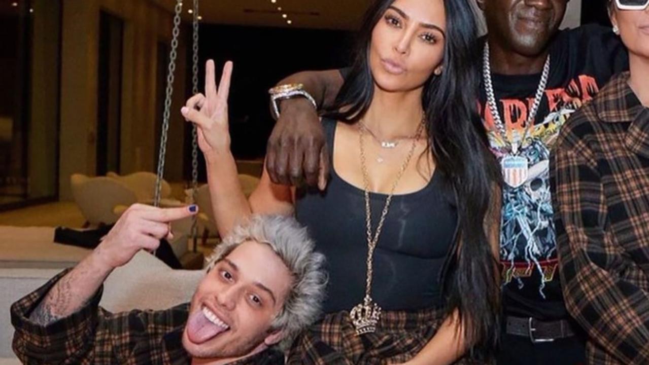 Kim Kardashian and Pete Davidson started dating last year. Picture: flavorflav/Instagram