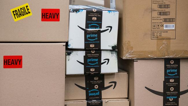 Amazon says it has optimised the sizes of its boxes to be more environmentally friendly.