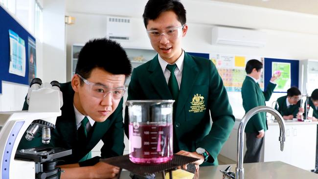 James Ruse Agricultural High School has taken out the top spot again. Picture: AAP Image / Angelo Velardo