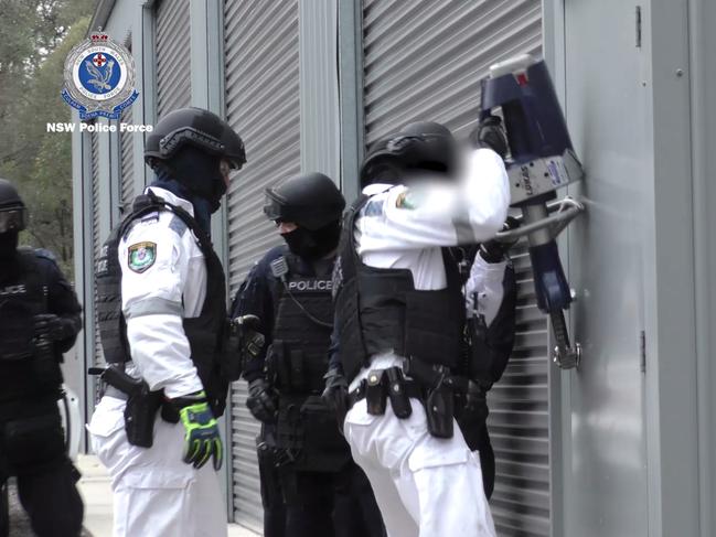 Operation Ironside has resulted in the arrest of 289 offenders both in Australia and overseas. Picture: NSW Police